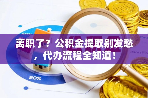 爱民离职了？公积金提取别发愁，代办流程全知道！