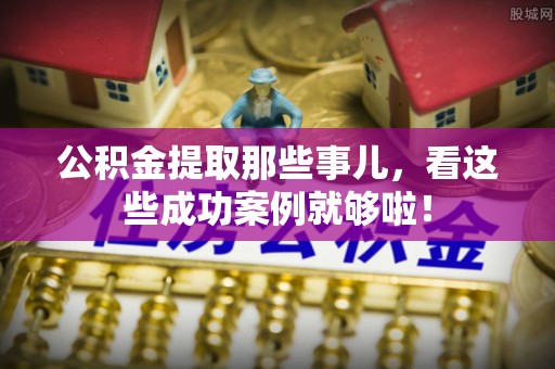 爱民公积金提取那些事儿，看这些成功案例就够啦！